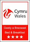 Visit Wales 4 Star Rating