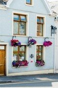 Front door of Kidwelly B&B